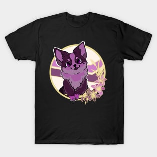 chevron Queer corgi T-Shirt